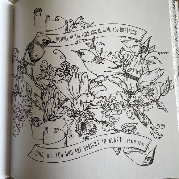 Be Still and Know I am God Adult Coloring Book, New - Picture 8 of 8